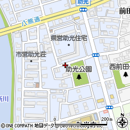 愛知県名古屋市中川区助光周辺の地図