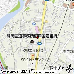 静岡県駿東郡長泉町下土狩1024-1周辺の地図