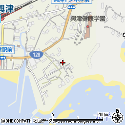 千葉県勝浦市興津56周辺の地図