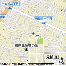 愛知県名古屋市天白区元植田3丁目304周辺の地図