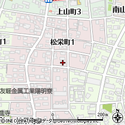 愛知県名古屋市瑞穂区松栄町1丁目91周辺の地図