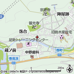 愛知県豊田市足助町新町15周辺の地図