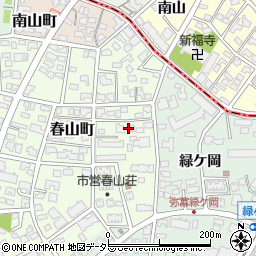愛知県名古屋市瑞穂区春山町6周辺の地図