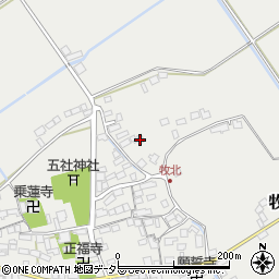滋賀県近江八幡市牧町1473周辺の地図