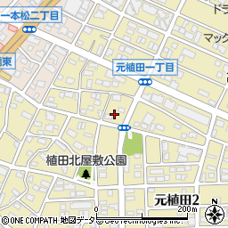 愛知県名古屋市天白区元植田3丁目305周辺の地図