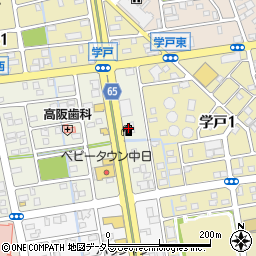 名古屋石油・ドクタードライブ蟹江店周辺の地図