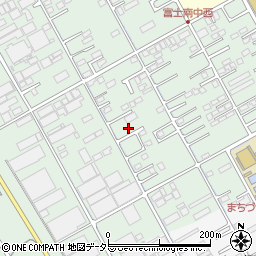 静岡県富士市宮下395-4周辺の地図