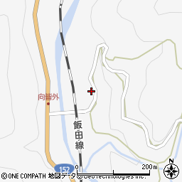 静岡県浜松市天竜区佐久間町相月2587周辺の地図