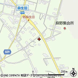 ミニストップ麻生田店周辺の地図