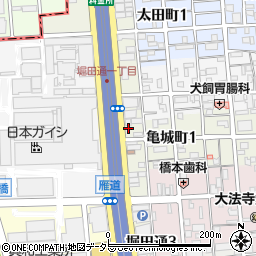 アイペック名古屋堀田通第２駐車場周辺の地図