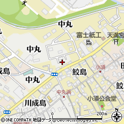 静岡県富士市中丸52周辺の地図