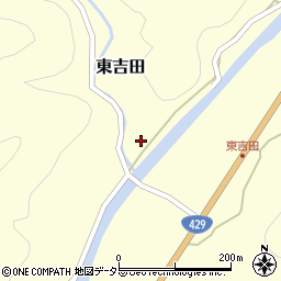 岡山県美作市東吉田477周辺の地図