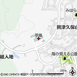 千葉県勝浦市興津久保山台1990周辺の地図