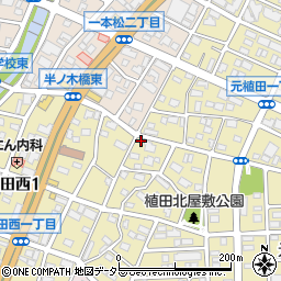 愛知県名古屋市天白区元植田3丁目601周辺の地図