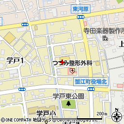 クスリのアオキ蟹江中央店周辺の地図