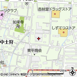 沼津通運倉庫株式会社　長泉営業所周辺の地図