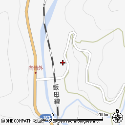 静岡県浜松市天竜区佐久間町相月2558周辺の地図