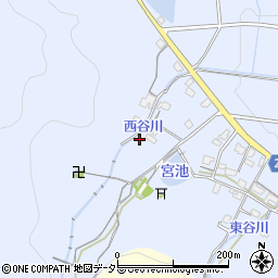 兵庫県丹波市柏原町鴨野114周辺の地図