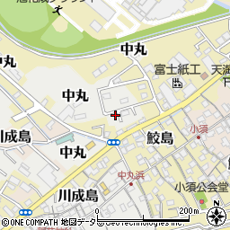 中丸小須公園周辺の地図