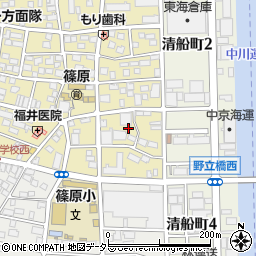 愛知県名古屋市中川区上脇町2丁目58周辺の地図