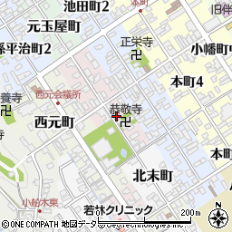 滋賀県近江八幡市北元町8周辺の地図