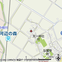 滋賀県東近江市建部下野町241周辺の地図