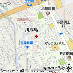 静岡県富士市川成島854周辺の地図