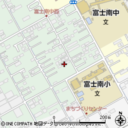 静岡県富士市宮下440周辺の地図