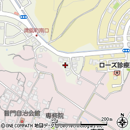 滋賀県大津市清風町38-4周辺の地図