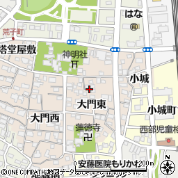 愛知県名古屋市中川区荒子町大門東周辺の地図