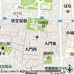 有限会社中西企画周辺の地図