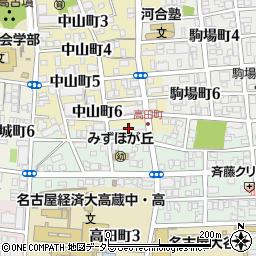 県営中山住宅周辺の地図