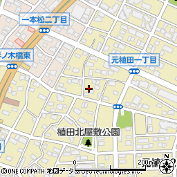 愛知県名古屋市天白区元植田3丁目411周辺の地図