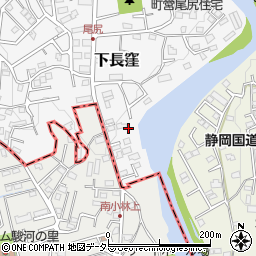 静岡県駿東郡長泉町下長窪3-5周辺の地図