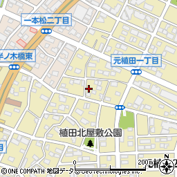 愛知県名古屋市天白区元植田3丁目410周辺の地図