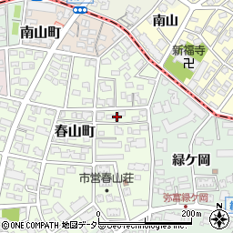 愛知県名古屋市瑞穂区春山町6-18周辺の地図