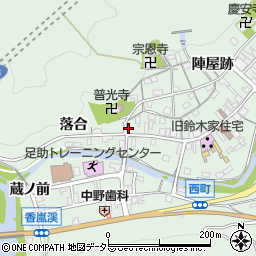 愛知県豊田市足助町新町11周辺の地図