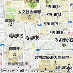 名城木材株式会社　本社周辺の地図