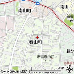 愛知県名古屋市瑞穂区春山町7-8周辺の地図