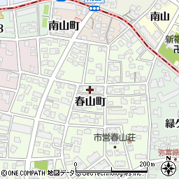愛知県名古屋市瑞穂区春山町7周辺の地図