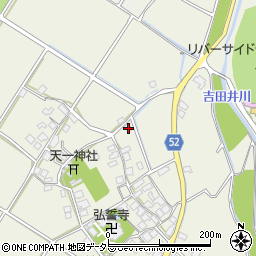 滋賀県東近江市建部下野町142周辺の地図
