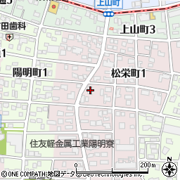 愛知県名古屋市瑞穂区松栄町1丁目82周辺の地図