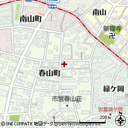 愛知県名古屋市瑞穂区春山町6-1周辺の地図