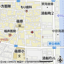 愛知県名古屋市中川区上脇町2丁目57周辺の地図