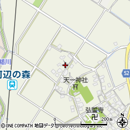 滋賀県東近江市建部下野町234周辺の地図