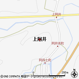 奥出雲町阿井発電所周辺の地図
