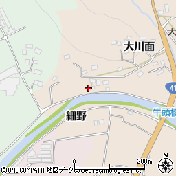 千葉県鴨川市大川面764周辺の地図