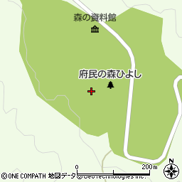 ハピろー！の森　京都周辺の地図