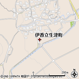 滋賀県大津市伊香立生津町493周辺の地図