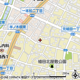 愛知県名古屋市天白区元植田3丁目502周辺の地図